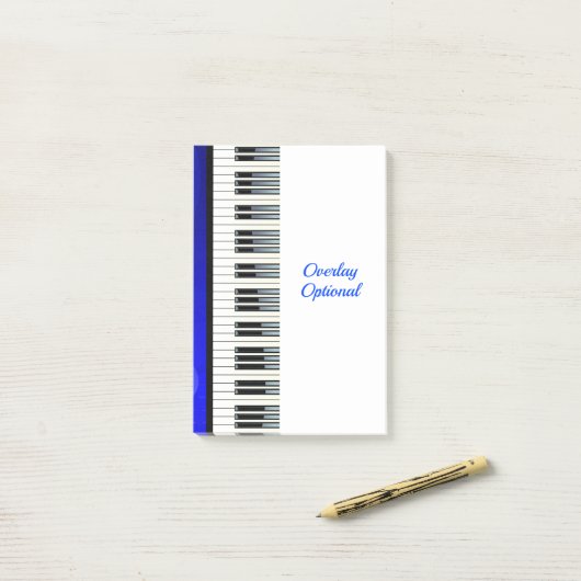 Muziek 6 post-it® notes (Op bureau)