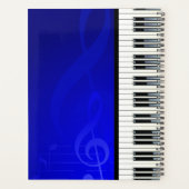 Muziek 6 Spiraal Week-/Maandplanner Planner (Achterkant)