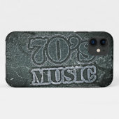  muziek 70's grafische ontwerp Case-Mate iPhone case (Achterkant (horizontaal))