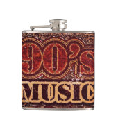  Muziek 90's Heupfles (Voorkant)