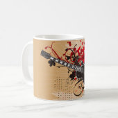 Muziek 9 Mok (Voorkant links)