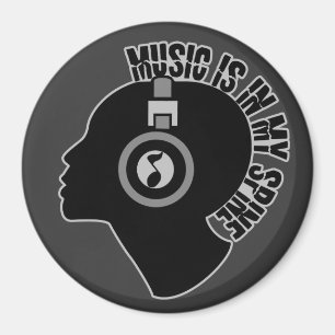 Muziek aangepaste kleurmagneet magneet
