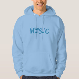 MUZIEK aangepaste shirten en jassen Hoodie