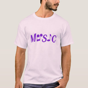 MUZIEK aangepaste shirten en jassen T-shirt