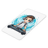 Muziek Aanwakkert passie Magneet (Linkerzijde)