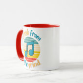 Muziek Achtste noot BFTG Coffee Mok (Voorkant links)