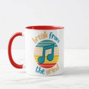 Muziek Achtste Noot Koffiemok Mok
