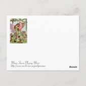 Muziek afspelen muziek briefkaart (Achterkant)