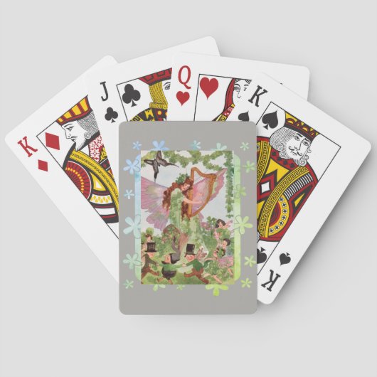 Muziek afspelen muziek pokerkaarten (Achterkant)