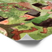 Muziek afspelen muziek poster (Hoek)