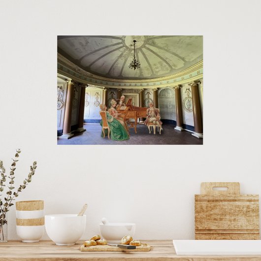 Muziek afspelen poster (Keuken)