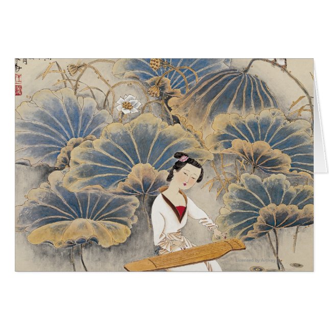 Muziek afspelen via Lotus Pond (Voorkant Horizontaal)