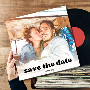 Muziek Album Hoesje Bruiloft Save the Date