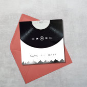 Muziek Album Hoesje Bruiloft Save the Date