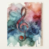 Muziek Alcoholinkt Planner (Achterkant)