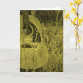 Muziek Alle keren Kaart (Gele Bloem)