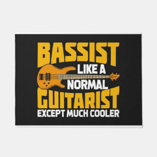 Muziek als een normale gitarist deurmat