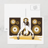 Muziek alsjeblieft briefkaart (Voorkant / Achterkant)