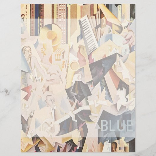 muziek, Art Deco Jazz, Rhapsody in Blue (Voorkant)