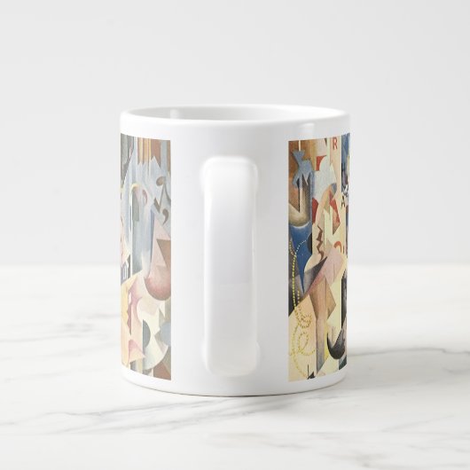  muziek, Art Deco Jazz, Rhapsody in Blue Grote Koffiekop (Achterkant)