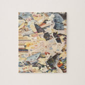  muziek, Art Deco Jazz, Rhapsody in Blue Legpuzzel (Verticaal)