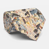  muziek, Art Deco Jazz, Rhapsody in Blue Stropdas (Opgerold)