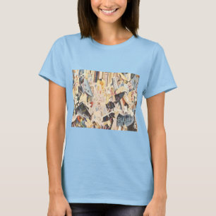  muziek, Art Deco Jazz, Rhapsody in Blue T-shirt