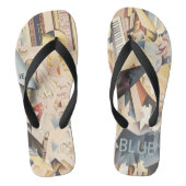  muziek, Art Deco Jazz, Rhapsody in Blue Teenslippers (Voetbed)
