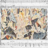  muziek, Art Deco Jazz, Rhapsody in Blue Theedoek