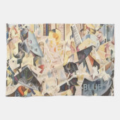  muziek, Art Deco Jazz, Rhapsody in Blue Theedoek (Horizontaal)