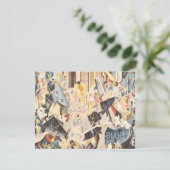  Muziek Art Deco Karaoke Verjaardagsuitnodiging Kaart (Staand voorkant)