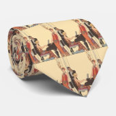  muziek, Art Deco Pianist Musician Singer Stropdas (Opgerold)