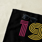 Muziek  badhanddoek 1981 (In situ)