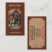 Muziek - Bag Pipes - Somerville, NJ - Piper restin Visitekaartje (Voorkant / Achterkant)