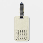  muziek Bagagelabel (Achterkant verticaal)