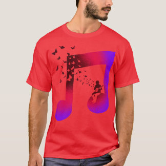 Muziek Banjo Butterfly T-shirt