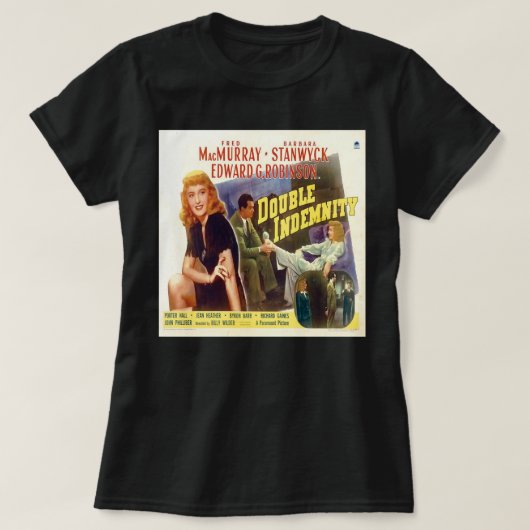 Muziek Barbara Actress Stanwyck Cool Graphi T-shirt (Design voorkant)