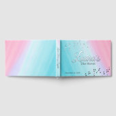 Muziek Bat Mitzvah Waterverf Folie Guestbook Gastenboek (Volledig)