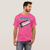 Muziek Beat Maker Drum Machine Shirt Drummer Keybo (Voorkant volledig)