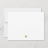 Muziek Bedankkaart (Achterkant)