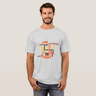 Muziek beluisteren t-shirt