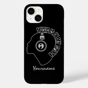 Muziek bevindt zich in mijn aangepaste hoesjes voo