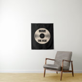 Muziek Beweegt De Beat Wandkleed (In situ)