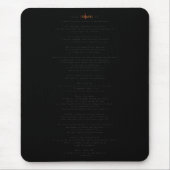 Muziek beweegt me™ Manifesto Mousepad Muismat (Voorkant)