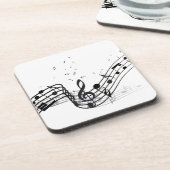 Muziek Bier Onderzetter (Linkerzijde)