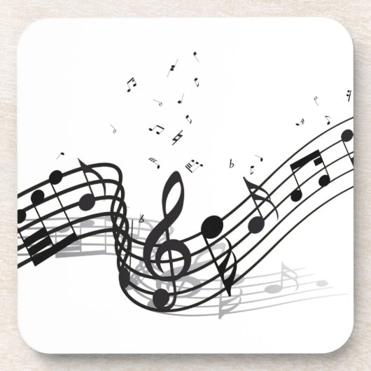 Muziek Bier Onderzetter (Voorkant)