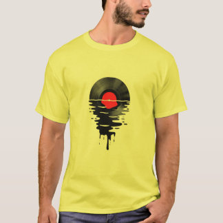 Muziek bij zonsondergang t-shirt
