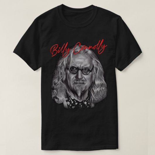 Muziek Billy Art Connolly Funny Graphic Gif T-shirt (Design voorkant)