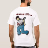 Muziek:  Blijf luisteren T-shirt (Achterkant)