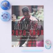 Muziek, boek, rondleiding, band, Auteur Flyer (Enkel)